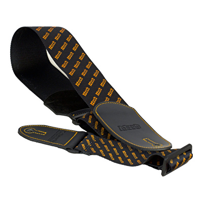 Markbass MBA195133Y MB Strap Branded 7,5cm Black Gitar Askısı
